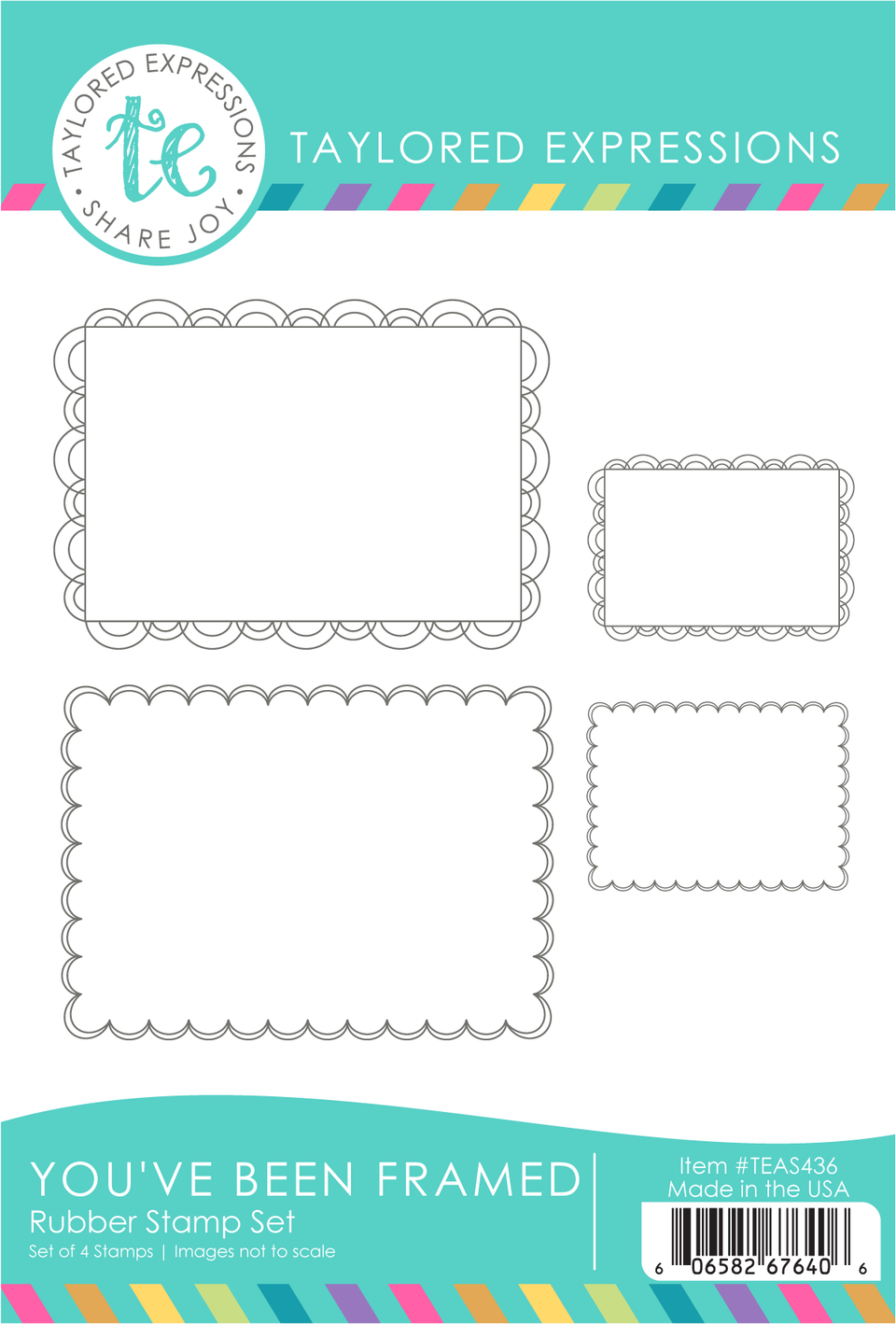 Taylored Expression - You've Been Framed Stamp Set