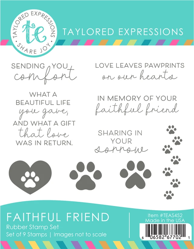 *NEW* - Taylored Expression - Faithful Friend Stamp Set