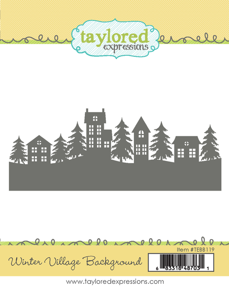 Taylored Expression - Winter Village Background