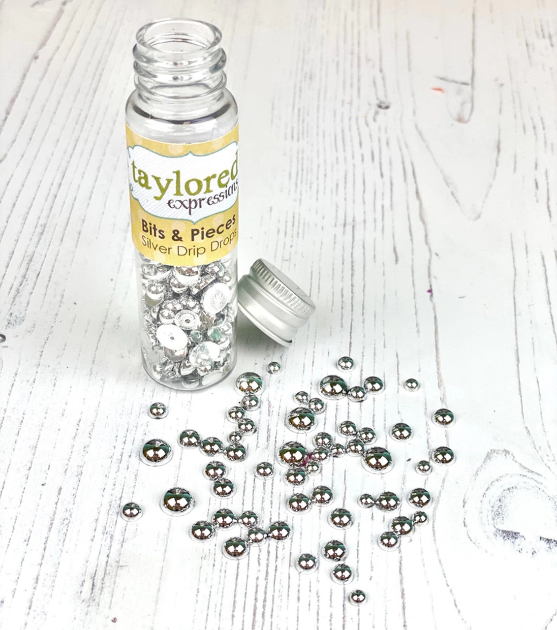 Taylored Expression - Bits & Pieces - Silver Drip Drops