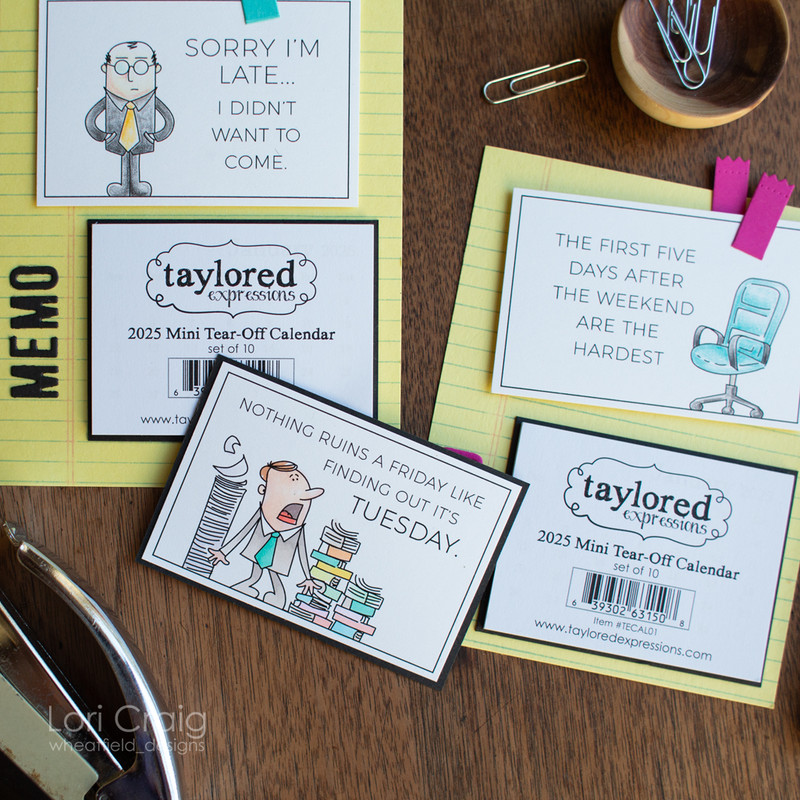 Taylored Expression 2026 Mini TearOff Calendar (set of 10), Taylored
