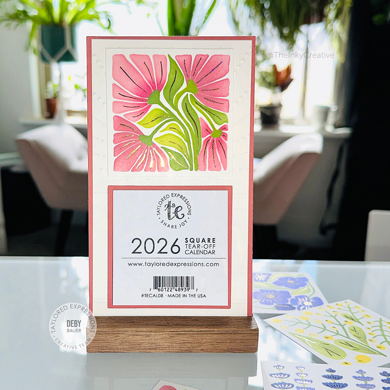 Taylored Expression 2026 Square TearOff Calendar (set of 10