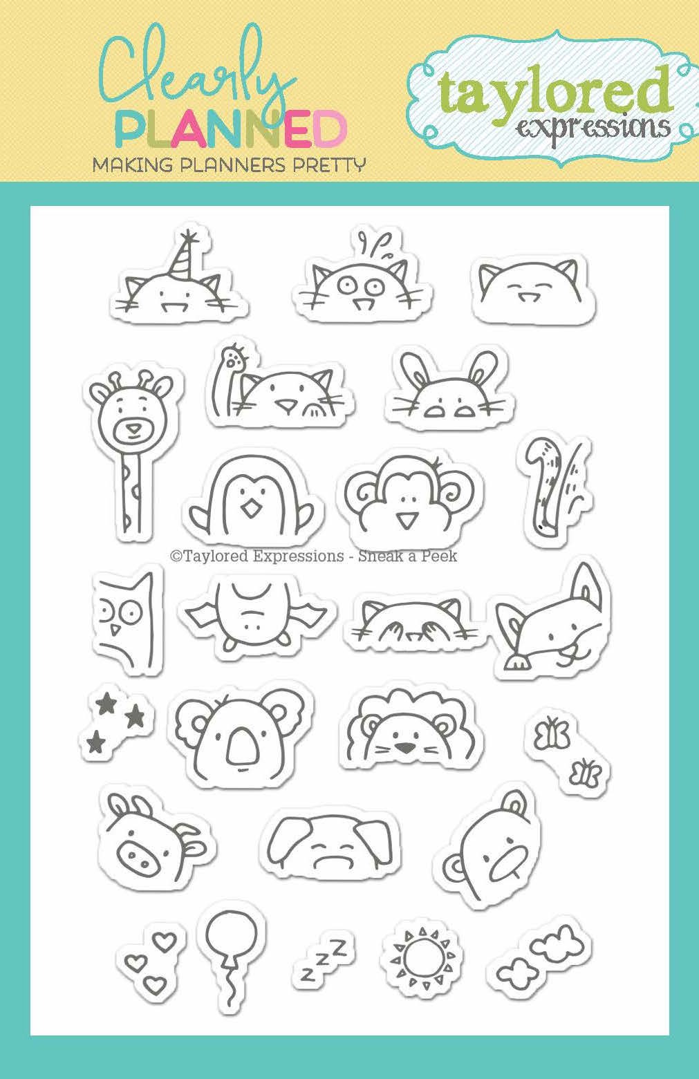Taylored Expressions - Clearly Planned - Sneak a Peek