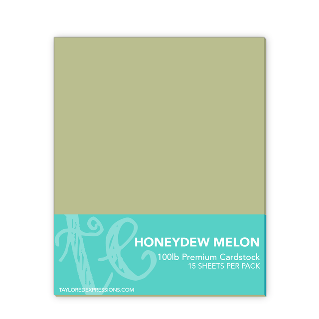 Taylored Expression - TE Premium Cardstock - Honeydew Melon