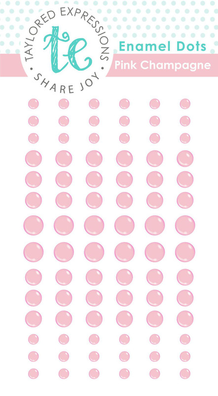 Taylored Expression - TE Enamel Dots - Pink Champagne