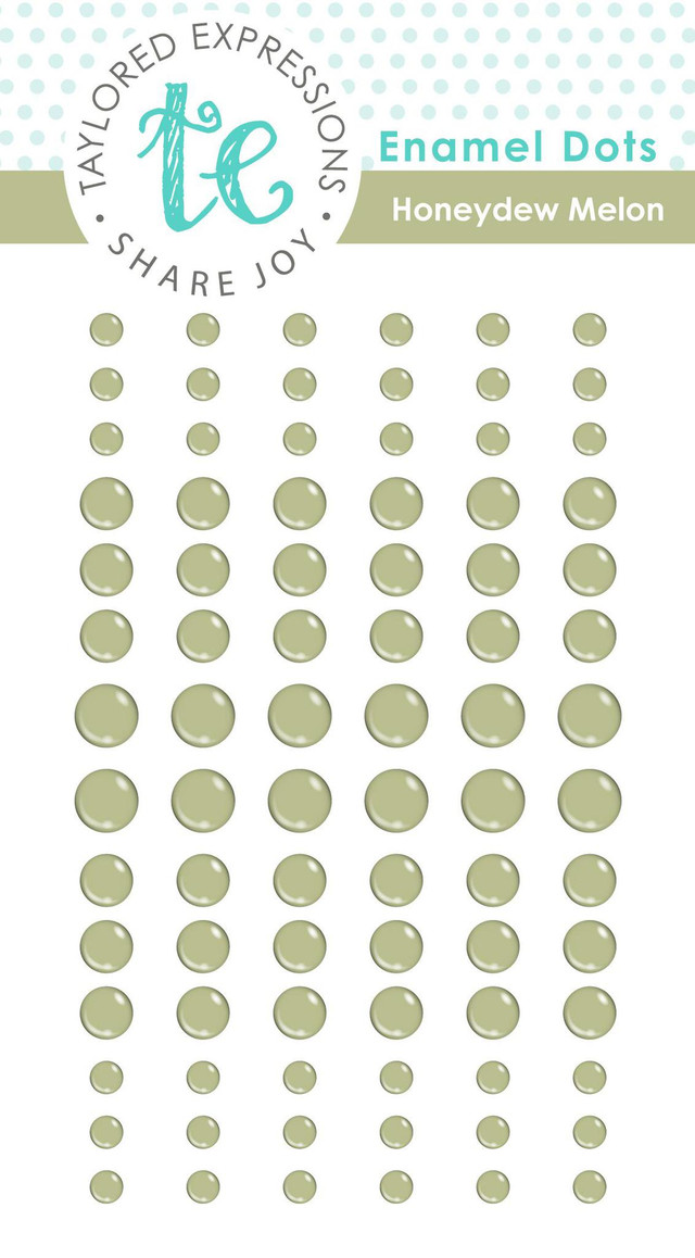 Taylored Expression - TE Enamel Dots - Honeydew Melon