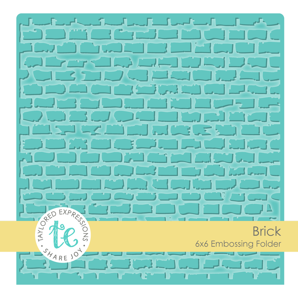 Taylored Expression - Embossing Folder - Brick