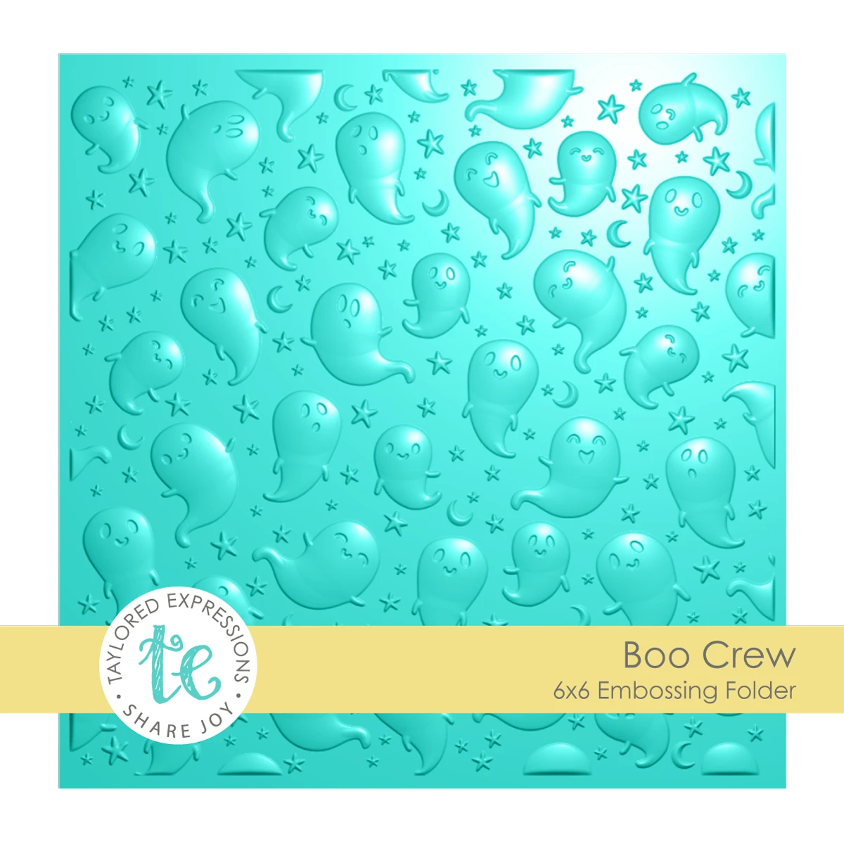 **NEW* - Taylored Expression - 3D Embossing Folder - Boo Crew