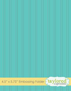 Taylored Expressions - Embossing Folder - Bead Board