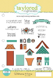 Taylored Expressions - Welcome Home Stamp Set