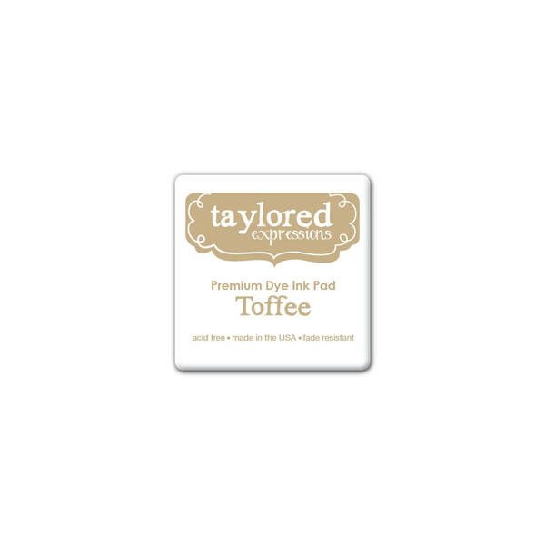 Taylored Expression - TE Premium Ink - Mini Ink Pads - Toffee