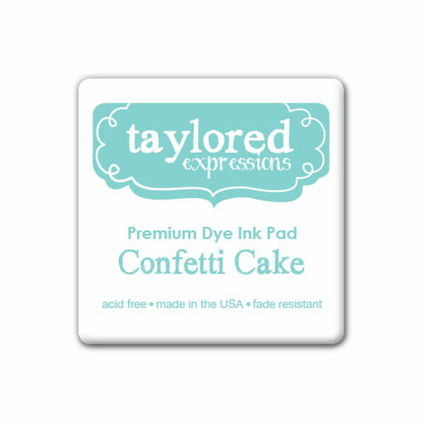 Taylored Expression - TE Premium Ink - Mini Ink Pads - Confetti Cake
