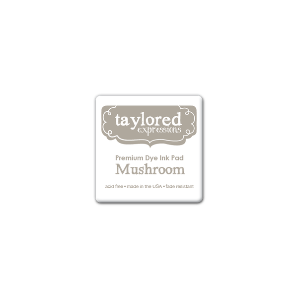 Taylored Expression - TE Premium Ink - Mini Ink Pads - Mushroom
