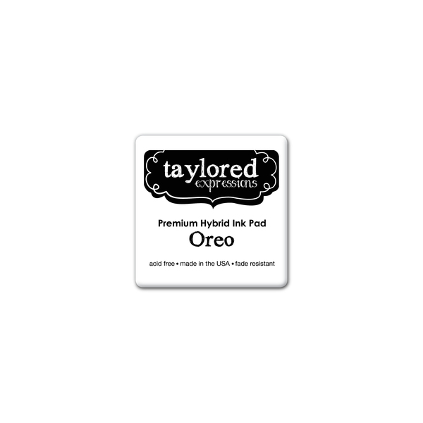 Taylored Expression - TE Premium Ink - Mini Ink Pads - Oreo