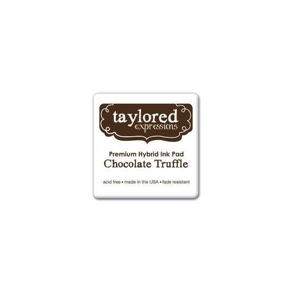 Taylored Expression - TE Premium Ink - Mini Ink Pads - Chocolate Truffle