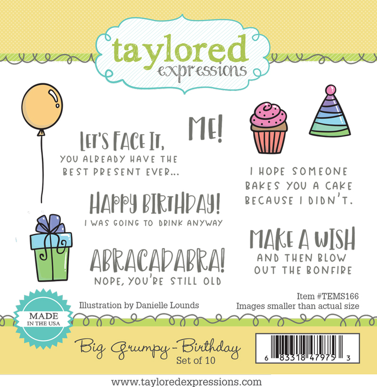 Taylored Expression - Big Grumpy - Birthday