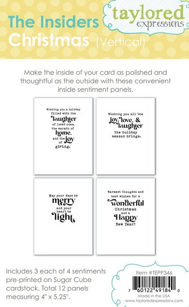 Taylored Expression - The Insiders - Christmas Vertical