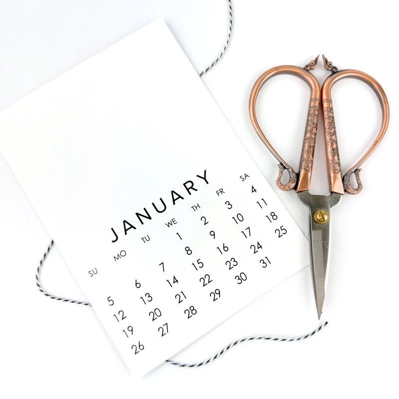 Taylored Expression - 2025 5x7 Calendar