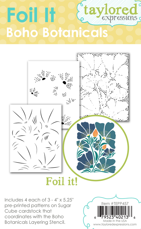 Taylored Expression - Foil It - Boho Botanicals