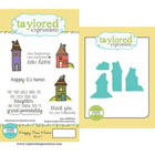 Taylored Expressions - Happy New Home with Coordinating Dies