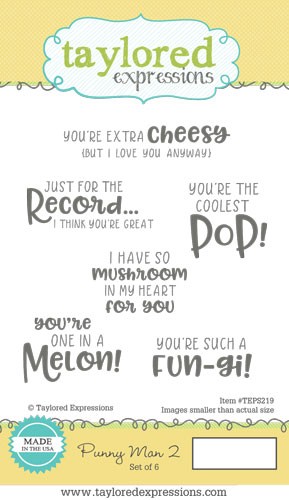 Taylored Expressions - Punny Man 2