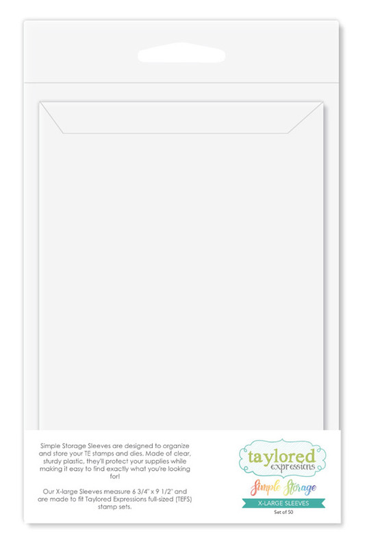 Taylored Expression - Simple Storage Sleeves - Extra Large