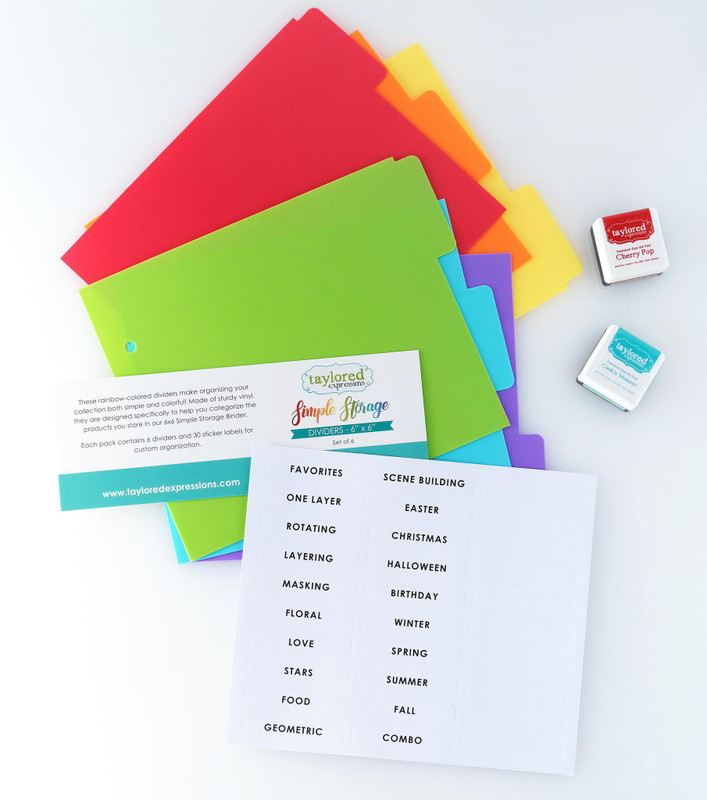 Taylored Expression - Simple Storage Dividers - 6" x 6"