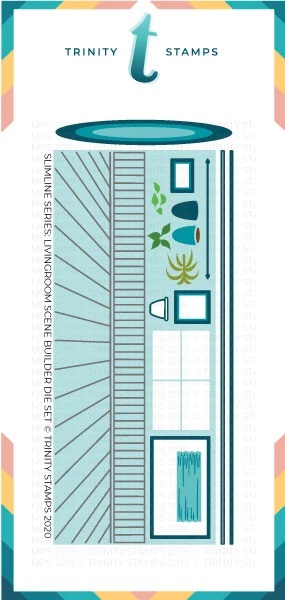 Trinity Stamps - Slimline Series: Room Builder Die Set