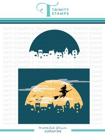 Trinity Stamps - Moonlit Town Cutout Die