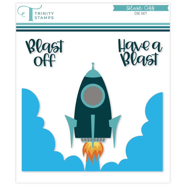 *NEW* - Trinity Stamps - Blast Off Die Set