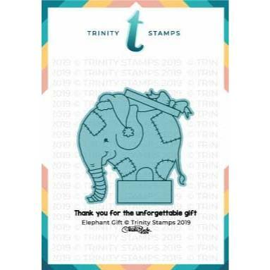 Trinity Stamps - Elephant Gift Coordinating Die
