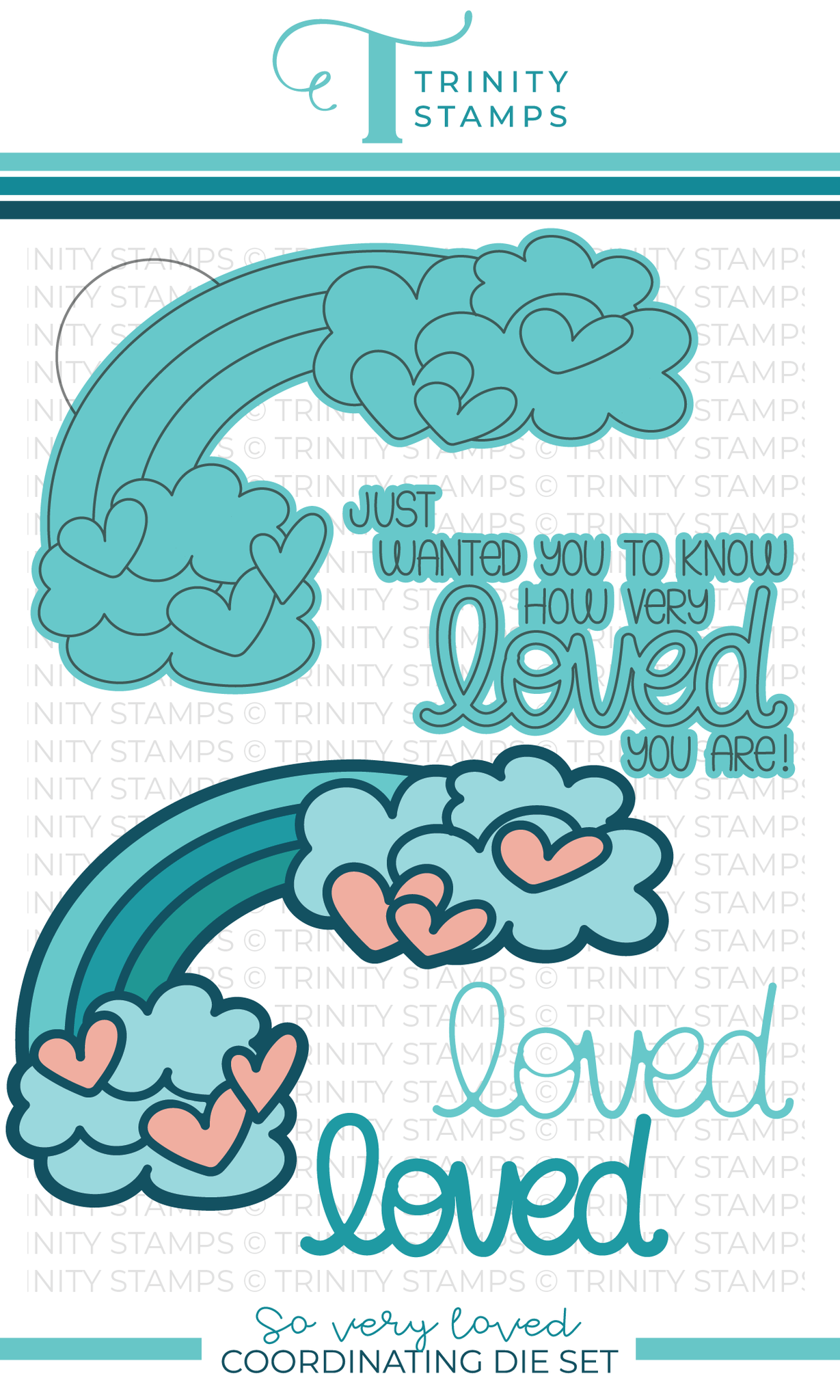 Trinity Stamps - So Very Loved Coordinating Die Set