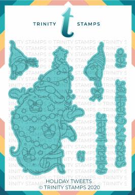 Trinity Stamps - Holiday Tweets Coordinating Die Set