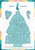 Trinity Stamps - Merry And Bright Coordinating Die Set