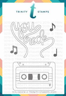 Trinity Stamps - You Rock Stamp Set (3x4)