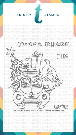 Trinity Stamps - Gnome for the Holidays Stamp Set (4x4)