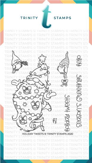 Trinity Stamps - Holiday Tweets Stamp Set (4x4)