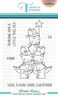 Trinity Stamps - Tree Rex 3x4 Stamp Set
