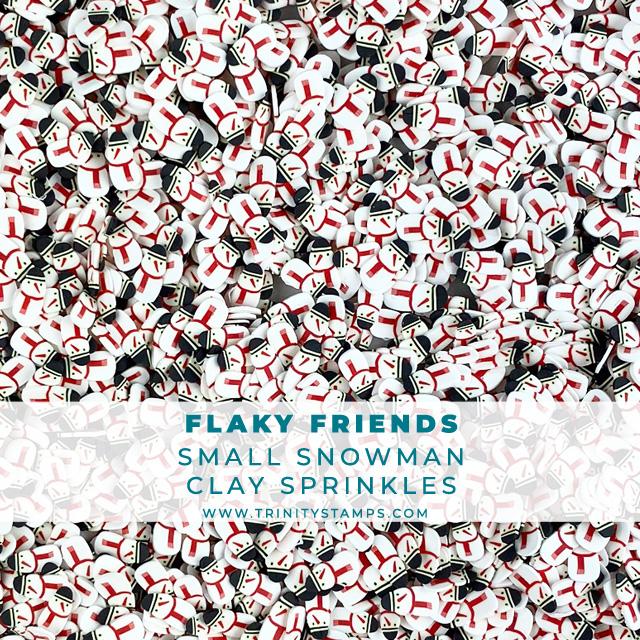 Trinity Stamps - Flakey Friends - Snowman Sprinkles Embellishment