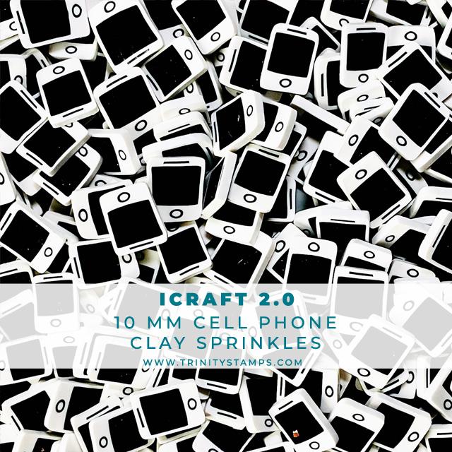 Trinity Stamps - iCraft 2.0 - Clay Cell Phone Sprinkles Mix)