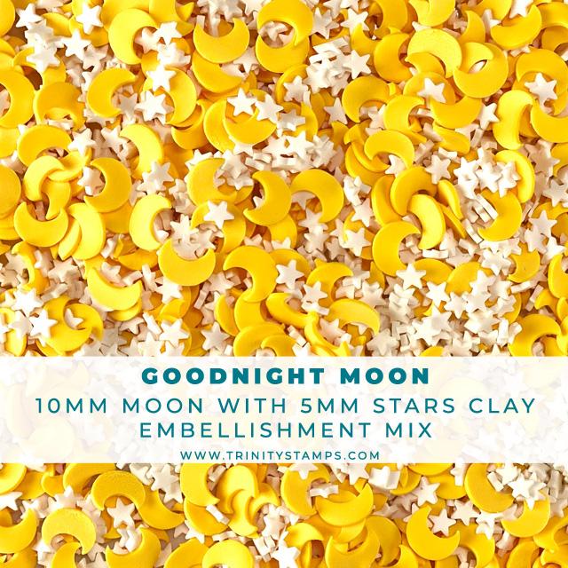 Trinity Stamps - Goodnight Moon- Clay Sprinkles Embellishment Mix