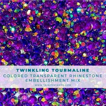 Trinity Stamps - Twinkling Tourmaline Rhinestone Embellishment Mix