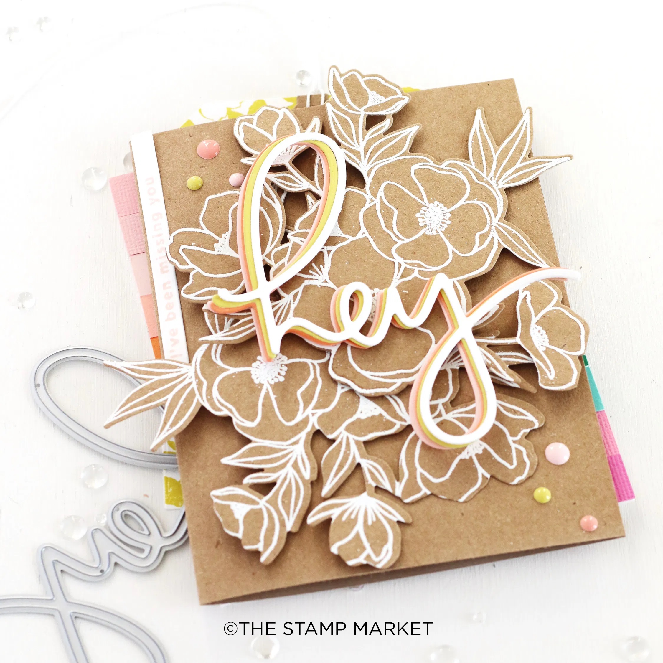 The Stamp Market Bounty of Blooms Stamp, Stamp Market Stamps & dies