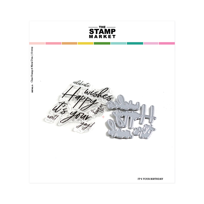 The Stamp Market - It's your birthday Die