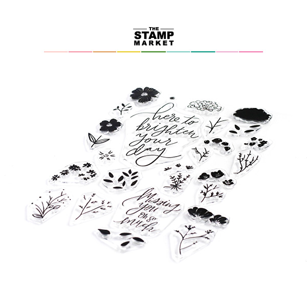 The Stamp Market - Itty Bitty Blooms Stamp Set