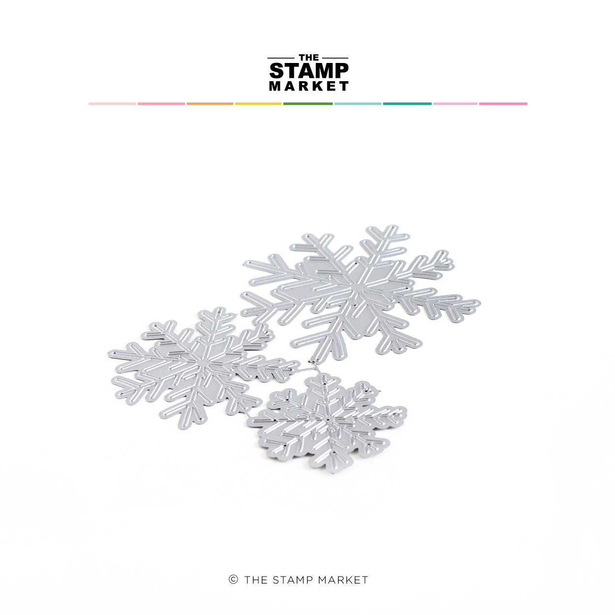The Stamp Market - Serene Snowflakes Dies