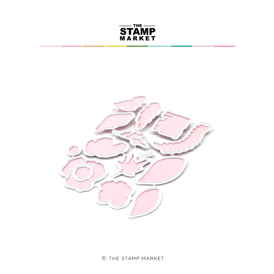 The Stamp Market - BOLD BLOOMS STAMP DIES