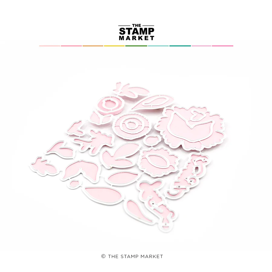 The Stamp Market - BUNCHES OF BLOOMS DIES