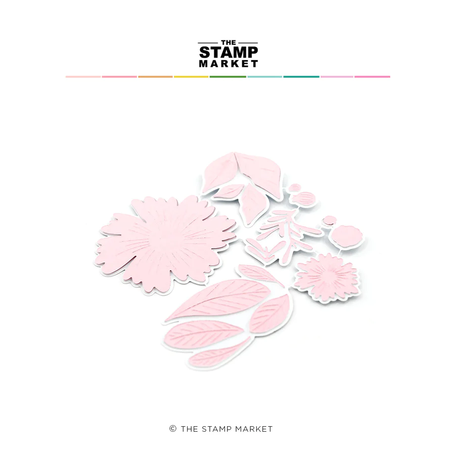 The Stamp Market - BUNCHES OF BLOOMS LAYERING DIES