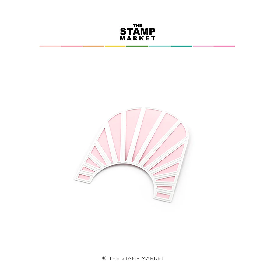 The Stamp Market - ARCHED RAYS DIE